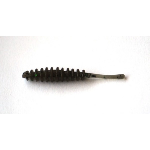 Рыбацкая силиконовая приманка, Taipan Midge, 1,6 дюйма, 20шт/уп, цвет №01 Green pumpkin